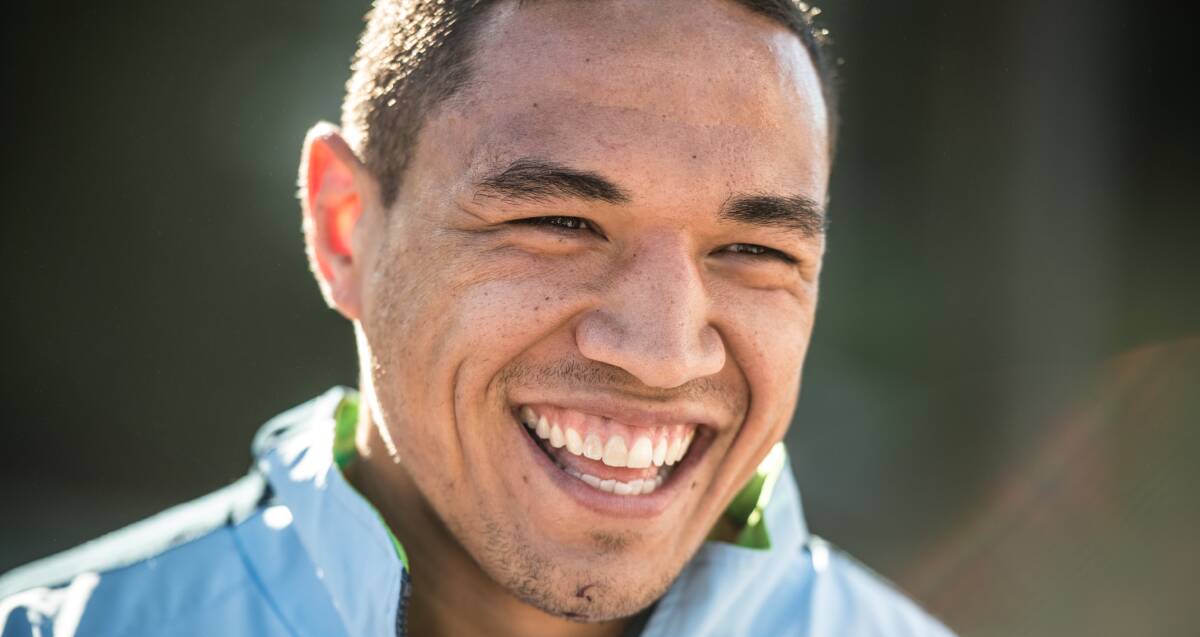 IN BLUE: Dragons wrecking ball Tyson Frizell will finally make his NSW debut on Wednesday after being on the cusp of selection for the past two seasons. Picture: Wolter Peeters