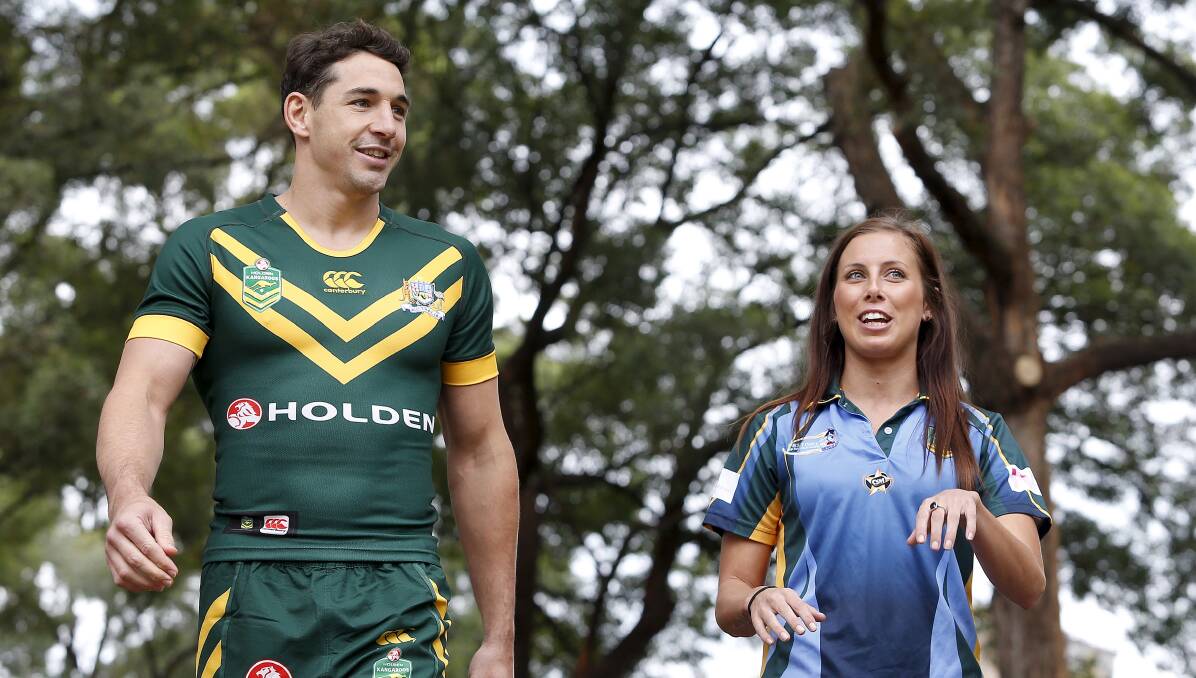 COPYCAT: Helensburgh and Jillaroos star Sam Bremner has been referred to as 'the Billy Slater of women's rugby league'. Picture: Daniel Munoz