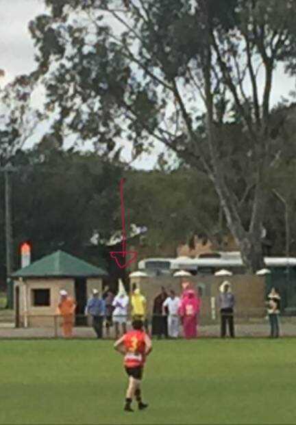 Rockingham football club will be asked to “please explain” after one of its supporters donned a Ku Klux Klan outfit to watch a game in Pinjarra on the weekend.