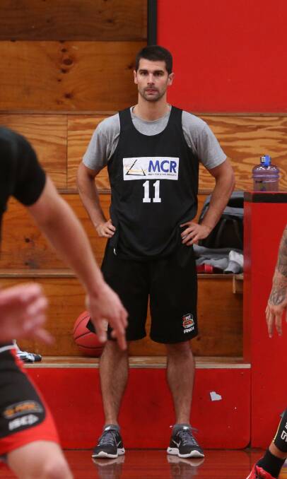GROUNDED: Hawks import Kevin Lisch will miss his second consecutive game with a knee injury. Picture: ROBERT PEET