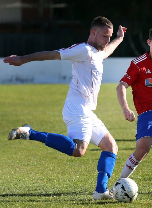 ON THE BALL: South Coast player Jason Bleakley. Picture: SYLVIA LIBER