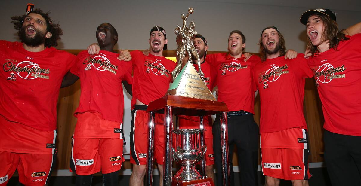 BIG GAME EXPERIENCE: The Perth Wildcats are no strangers to competing for silverware in the NBL. Picture: GETTY IMAGES