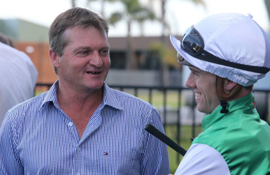 HAPPY: Kembla trainer Kerry Parker continued his good recent run with Shee Bee Bossy's win at Kembla Grange on Saturday.