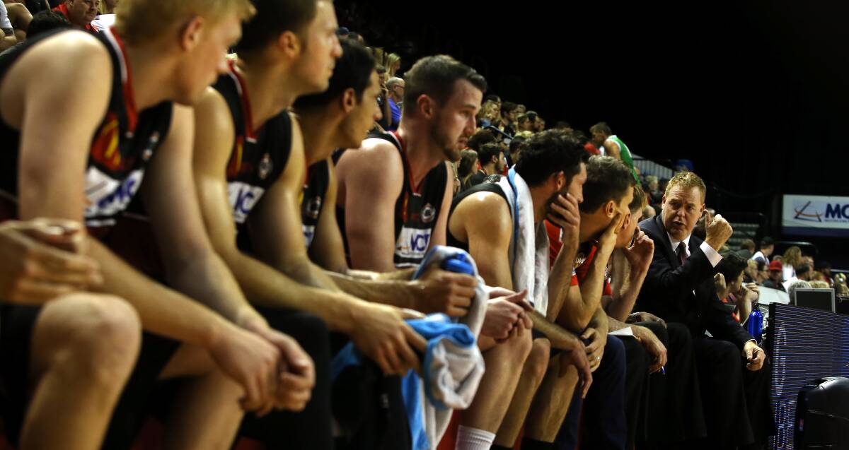 FINAL CHALLENGE: Hawks coach Rob Beveridge won't take Friday's match against Adelaide 36ers easy. Picture: SYLVIA LIBER