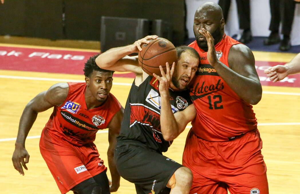 LEADERSHIP: Hawks guard Rhys Martin will co-captain the club with forward Oscar Forman for the upcoming NBL campaign. Picture: ADAM McLEAN