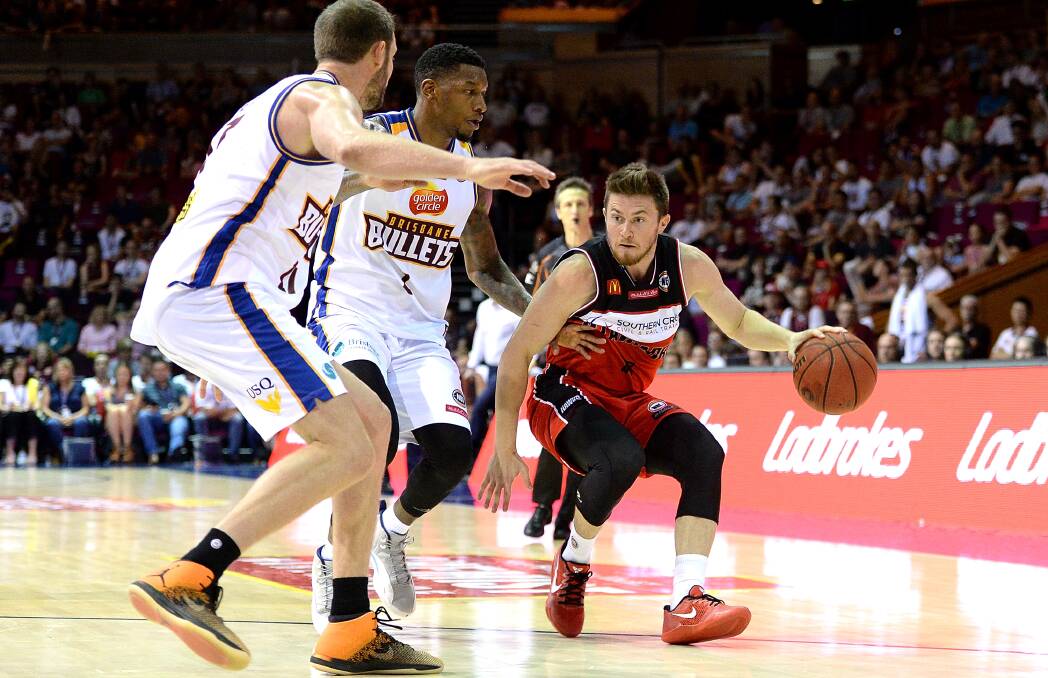HARD TO STOP: Hawks guard Rotnei Clarke was at his brilliant best again when Illawarra beat the Brisbane Bullets on Saturday night. Picture: GETTY IMAGES