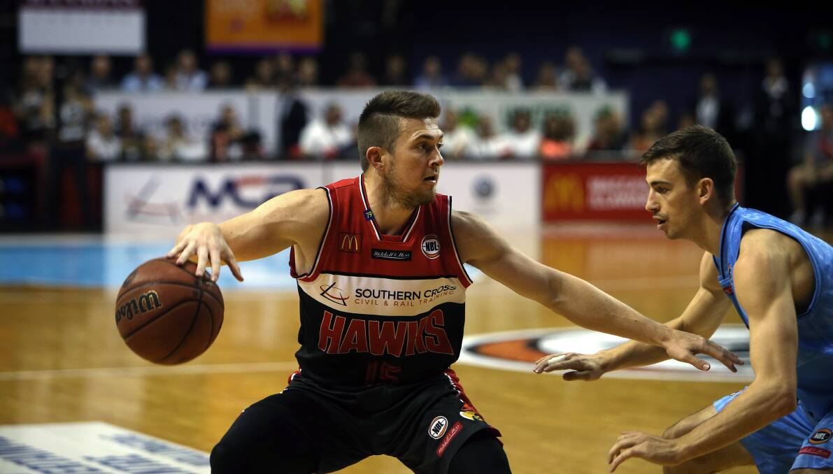 BIG NIGHT: Hawks guard Rotnei Clarke was back to his best against the New Zealand Breakers on Sunday afternoon. Picture: Sylvia Liber