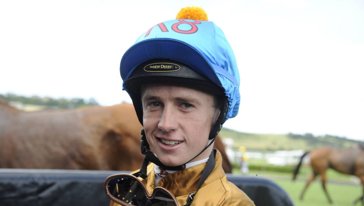 TITLE BOUND: Brock Ryan is a week away from winning the Kembla apprentice title. Picture: bradleyphotos.com.au