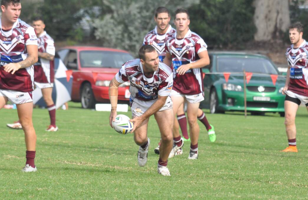 Options: Albion Park hooker Dean Gray plays in his 300th game against Nowra-Bomaderry on Saturday. The Jets won 32-18.