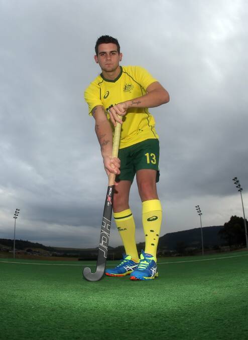 Out: Kookaburras talent Blake Govers suffered a cracked fibula in India.