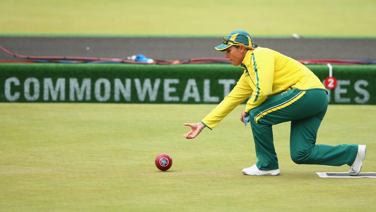 Star power: South Coast legend Karen Murphy will join her Commonwealth
Games teammates at Warilla next week in the NSW 5-a-side tournament. Picture: Bowls Australia