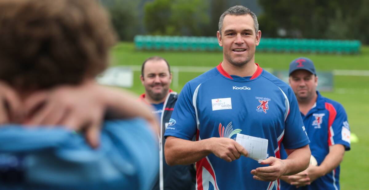 Storm warning: Jason Ryles has made a successful start to his coaching career after a stint with Illawarra Coal League club Wests.