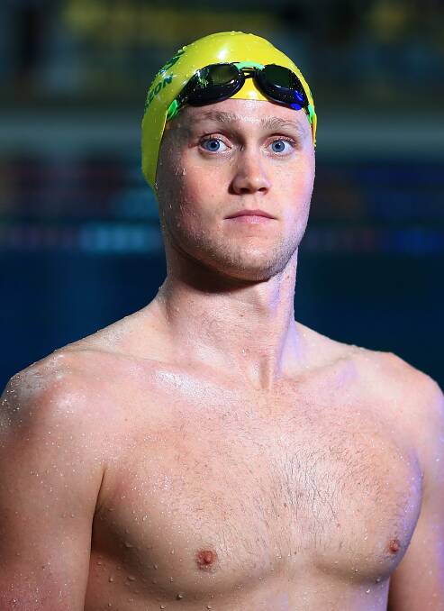 Big splash: Wollongong two-time Olympian David McKeon.