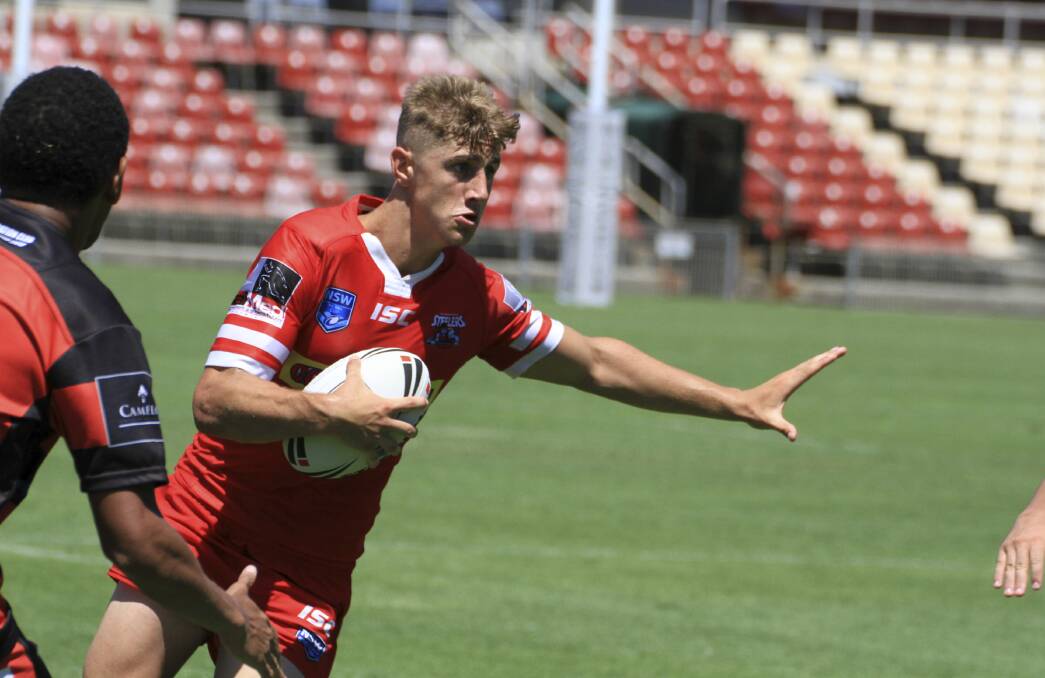 Boy of Steel: Illawarra SG Ball and Figtree High School talent Zac Lomax is a proven try scorer and goalkicker and selected for the Australian Schoolboys team.
