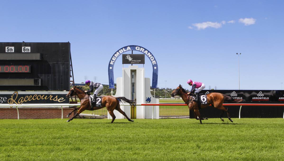 BIG BOOST: Races at Kembla Grange will get a prizemoney injection from October 1. Picture: GEORGIA MATTS
