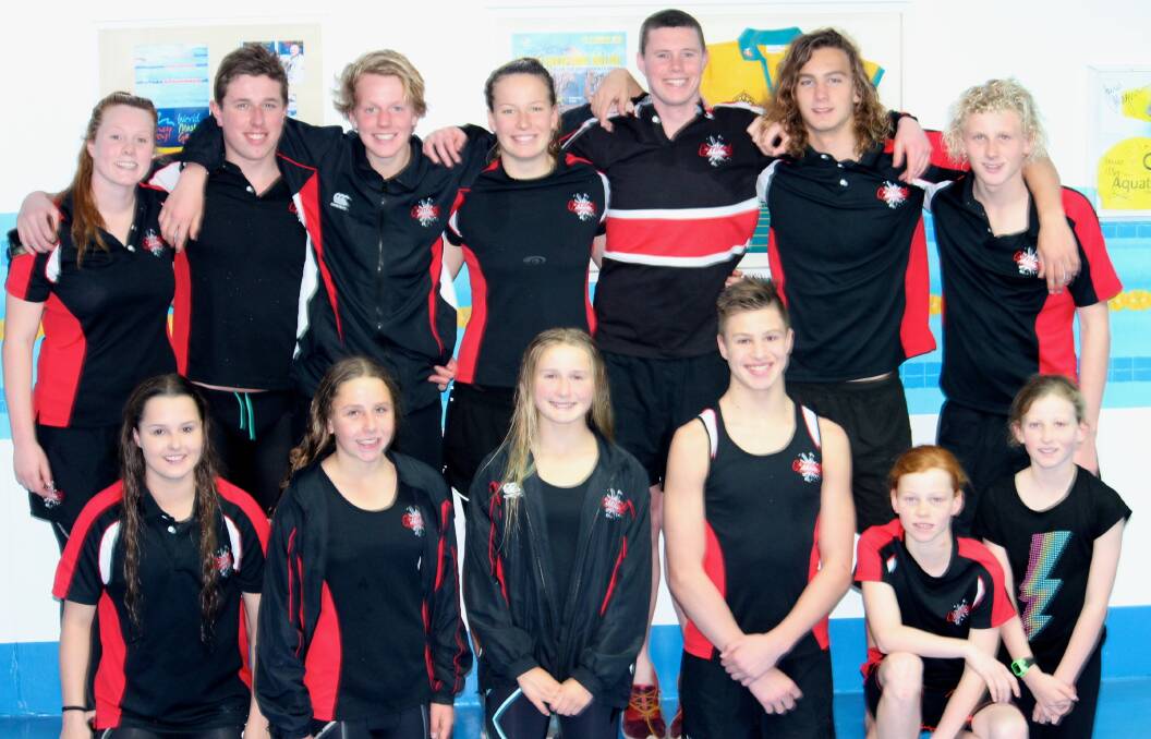 High achievers: Corrimal Swim Club produced great results at the State Age Swimming Championships, finishing with three medals and personal best times at the Sydney Olympic Park venue. 