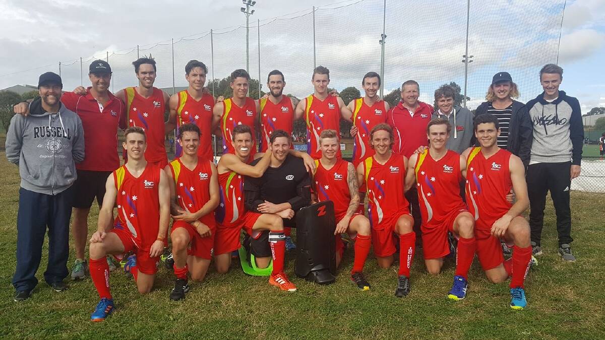 Close call: The Illawarra-South Coast representative team made the NSW Championships finals, only to be beaten on penalty strokes. 
