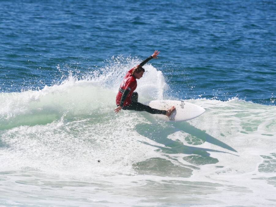 READY FOR BATTLE: Harrison Martin impresses at the Battle Royale at Stanwell Park. 