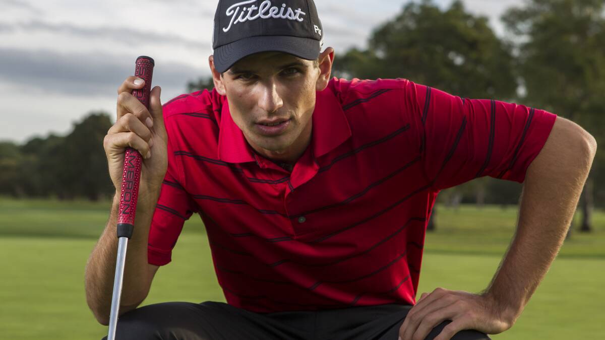 Cut through: Jordan Zunic will see weekend Australian PGA action. 