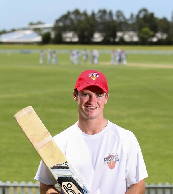 Honour: Promising Keira junior Dan Constable is looking forward to leading the Illawarra Flames at the SCG on Sunday. It will be the 19-year-old's third appearance at the home of NSW cricket. Picture: Adam McLean