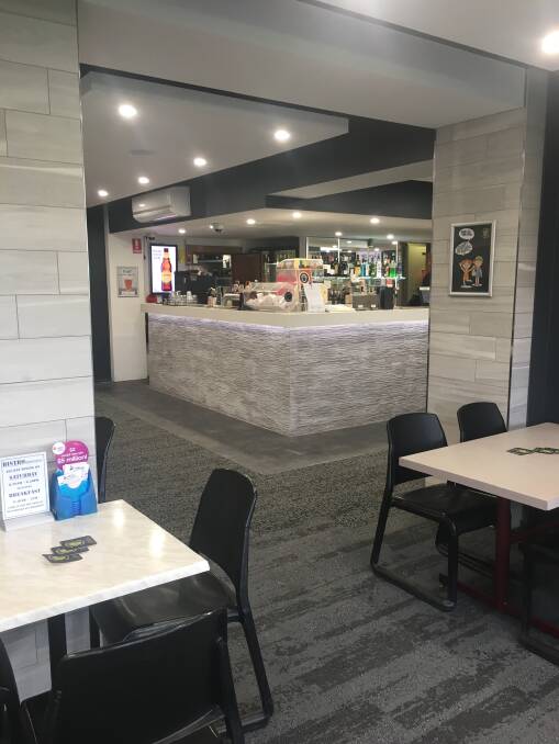 Revamp: Wollongong Tennis Club's recent renovation has given it a fresh new look, modern decor and enhanced its family-friendly atmosphere.