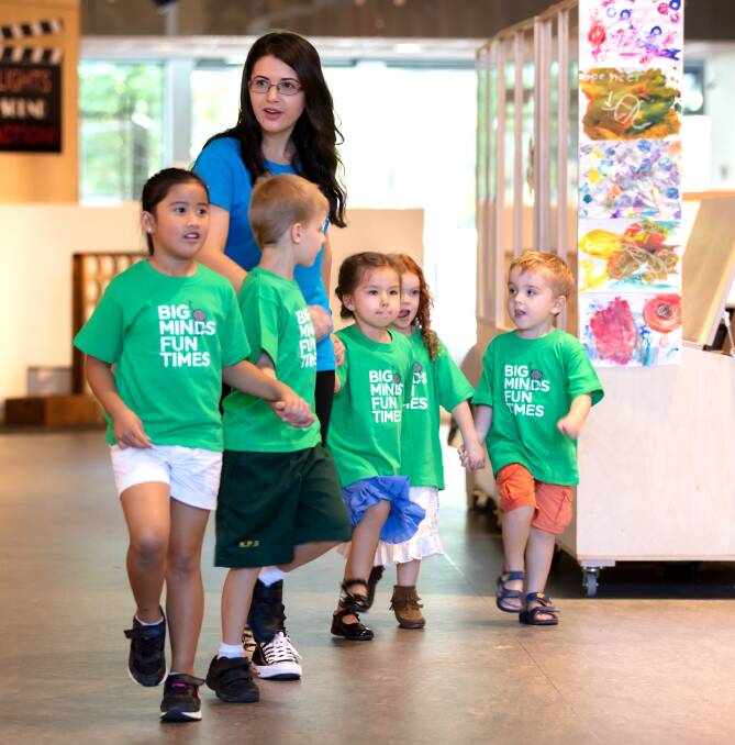 Holiday fun: There's plenty to explore at Early Start Discovery Space at the University of Wollongong, with programs taking place throughout the school holidays.