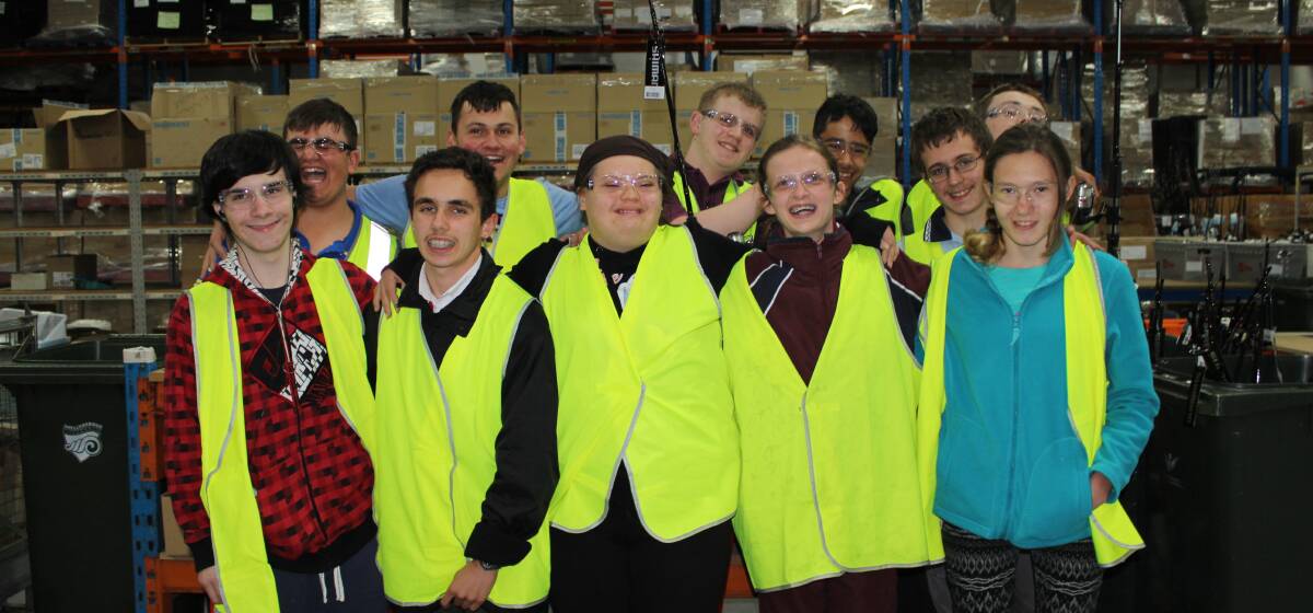 Learning skills and making friends: Greenacres' unique program called Kickstart for Life gives training and work experience to students with disability.