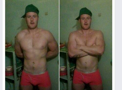 FOREVERMORE: Pictures of a prison-bound Wiles in his underpants were circulated far and wide.