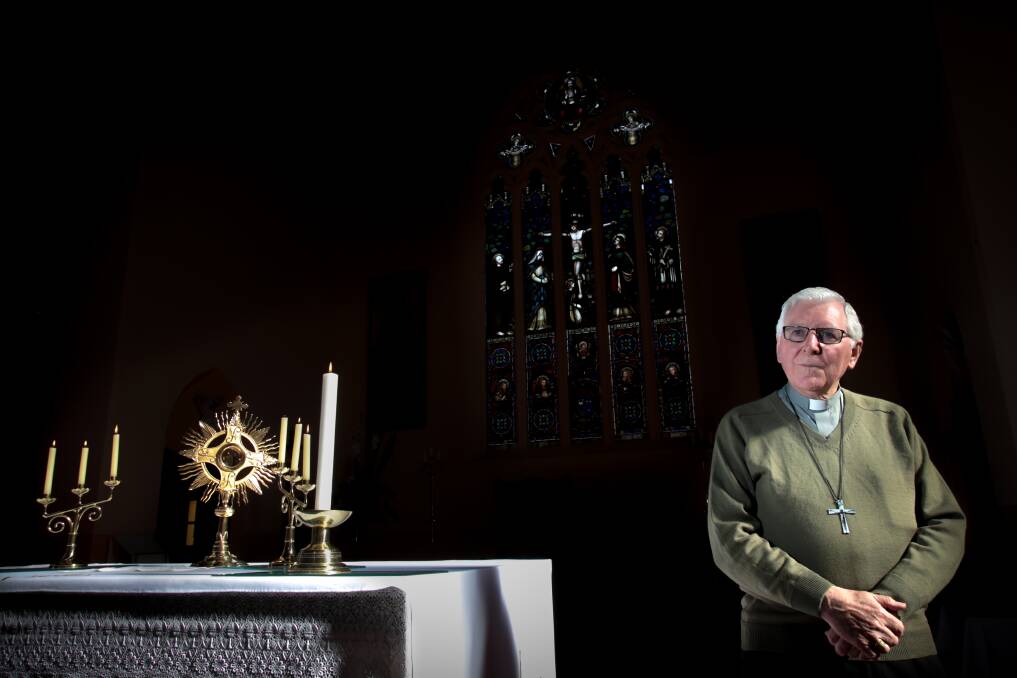 CONCERNED: Catholic Diocese of Wollongong Bishop Peter Ingham. Picture: Adam McLean