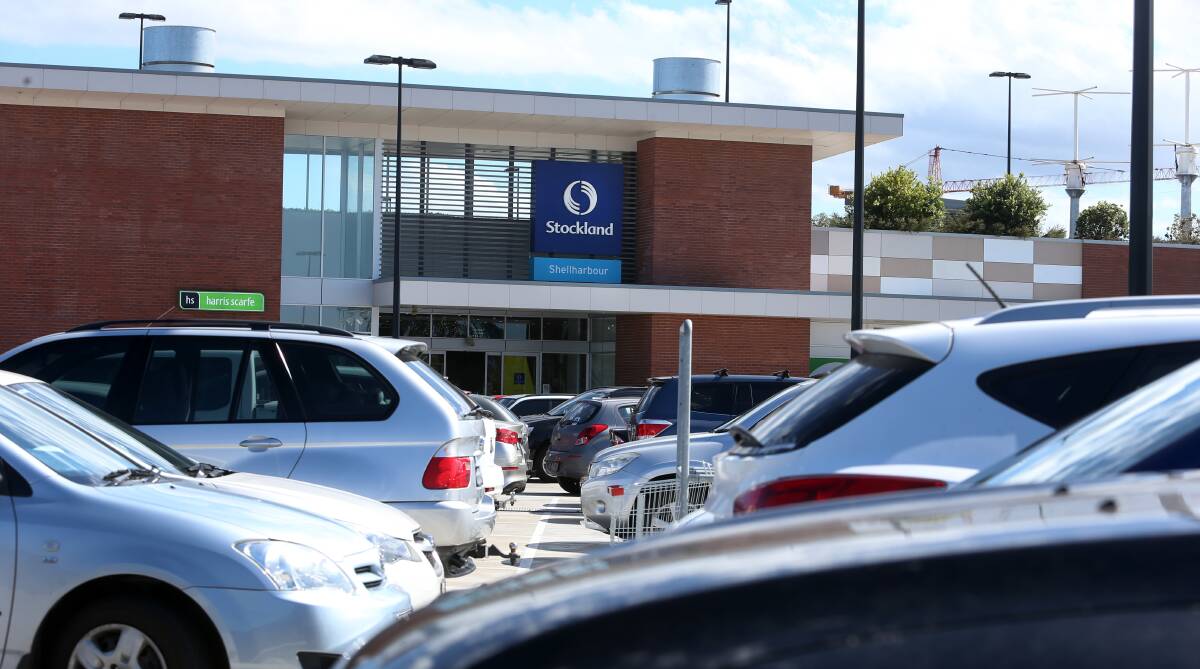 SCENE: Police will allege a woman was robbed on the Stockland Shellharbour shopping centre rooftop. 