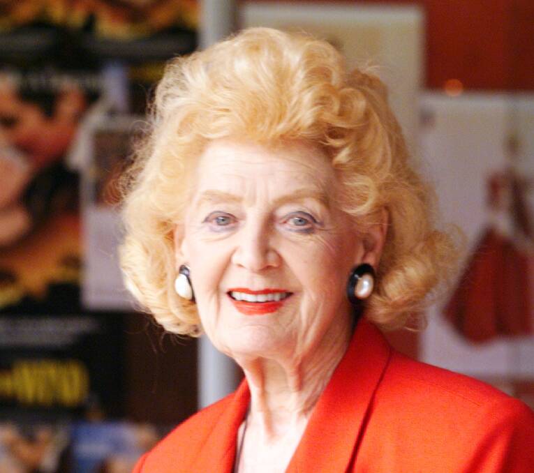PICTURE BOSS: Rowena Milgrove ran the theatre until her death in January, 2004. 