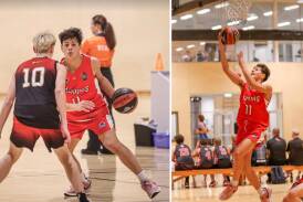 Leeton's Solomon Liu is progressing his basketball dreams following the move to Wollongong, with more representative selections under his belt. Pictures by Joel Armstrong