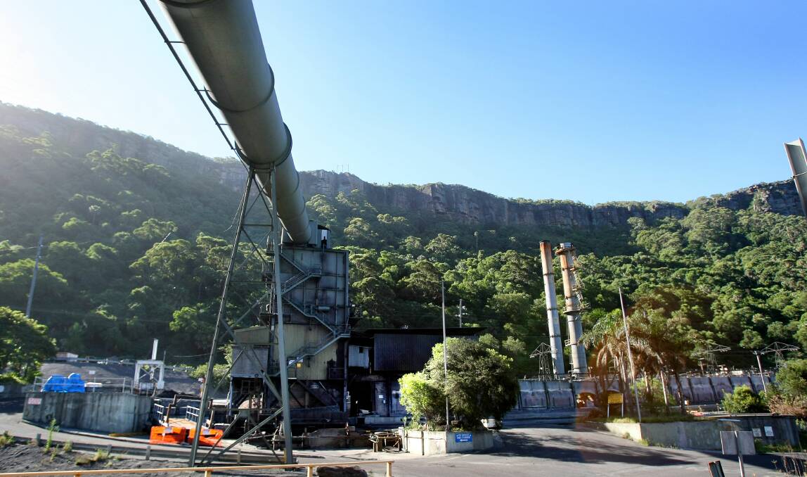 Moving on: The owners of the old cokeworks at Coalcliff say they would leave the majority of the site for public recreation or bushland.
