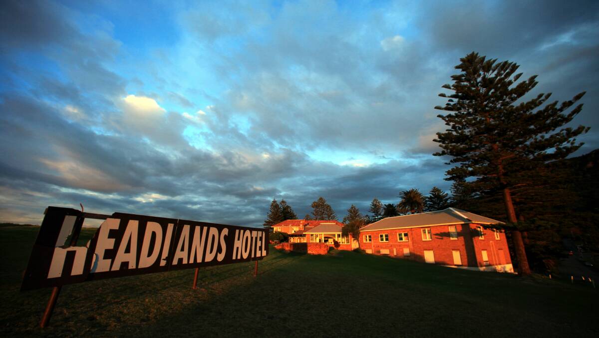 Last drinks: Sunrise over the former Headlands Hotel, taken in June 2011 when the pub closed. Picture: Kirk Gilmour.