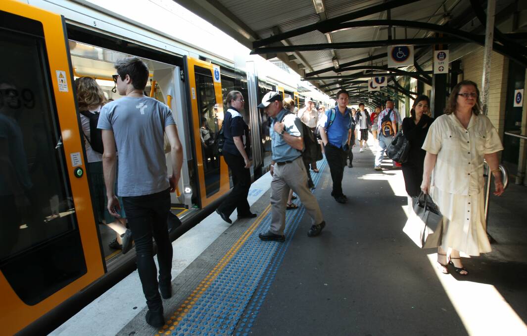 The NSW Auditor-General's report found the Illawarra line could not fit any extra services, which is cause for concern for South Coast commuters. Picture: Ken Robertson