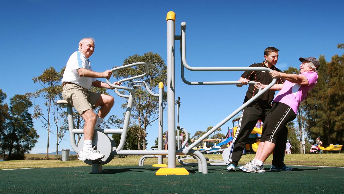 A council report has recommended extending smoke-free zones to public areas in Wollongong with outdoor fitness equipment.