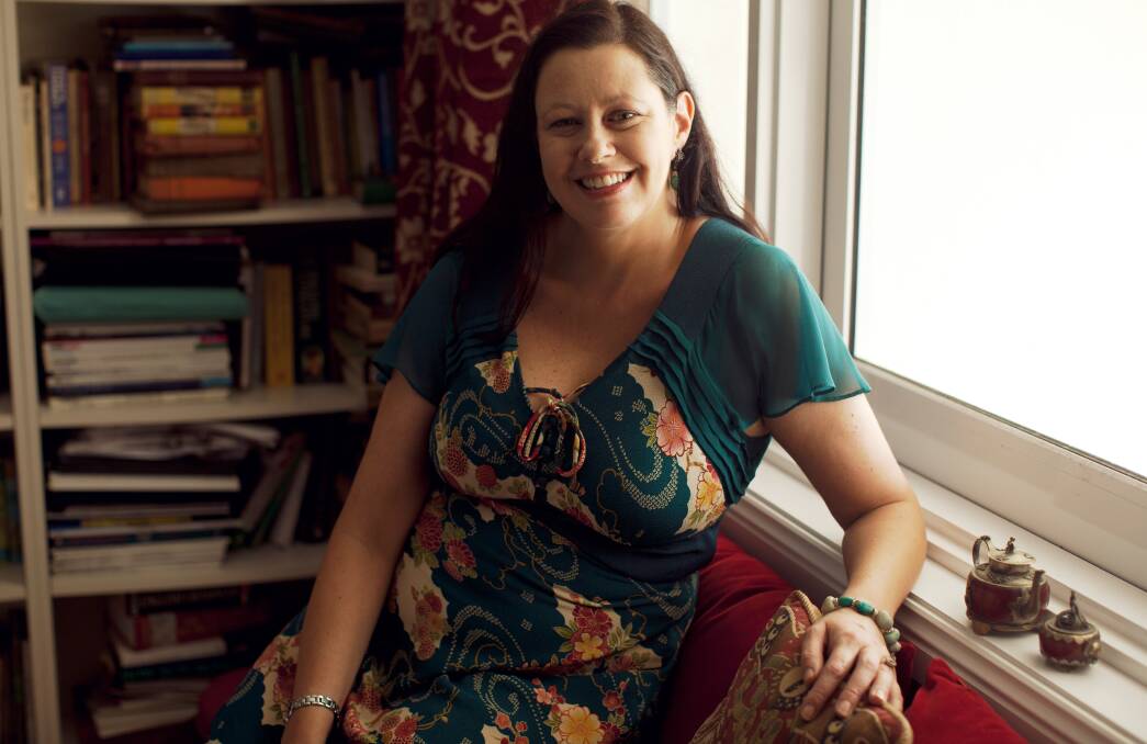 Australian Author Kate Forsyth at her home in Balgowlah Heights in 2013. Picture: James Brickwood