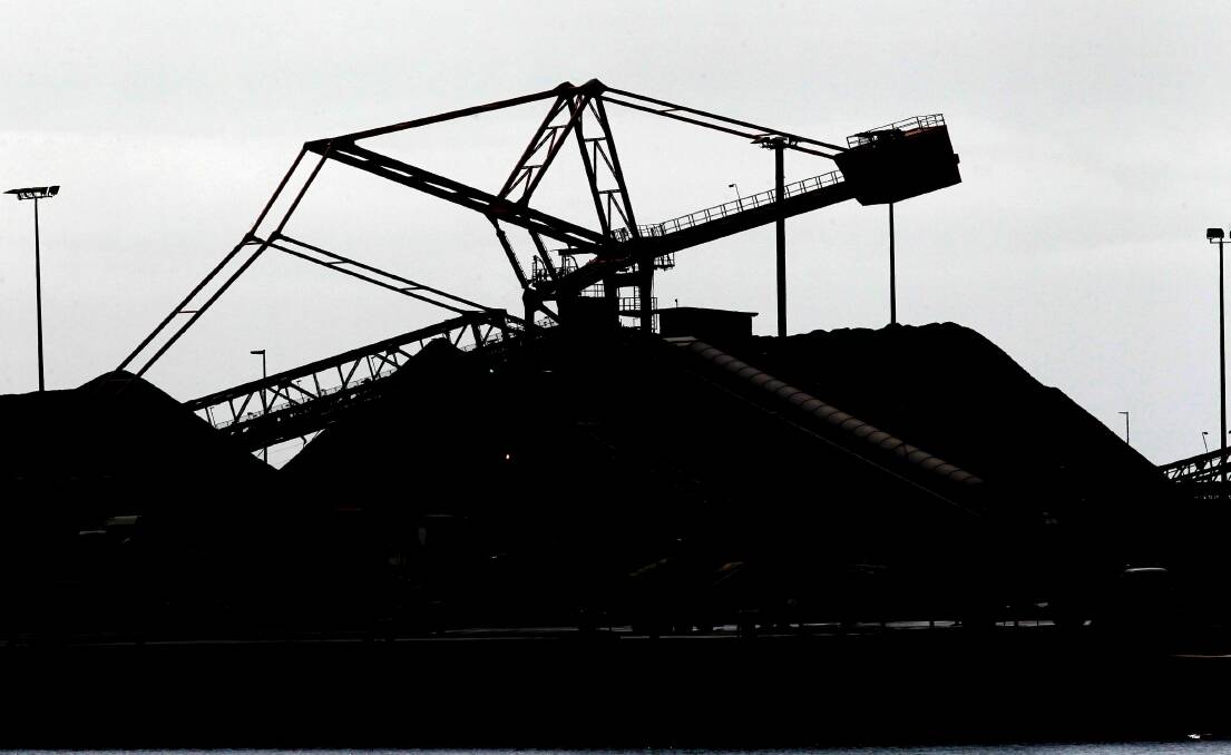 LOCKOUT: Workers at the Port Kembla Coal Terminal will be locked out on Sunday.