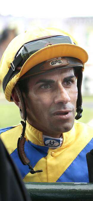 IN FORM: Jeff Penza rode a treble on Monday. Picture: JEFFREY CHAN.