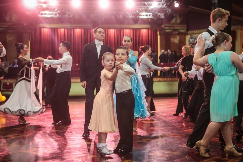 FLASHBACK: Competitors Michael Malyshenko and Isabella Petrovaat at the 2015 South Coast Ballroom Spectacular at Anita's Theatre. Picture: Adam McLean