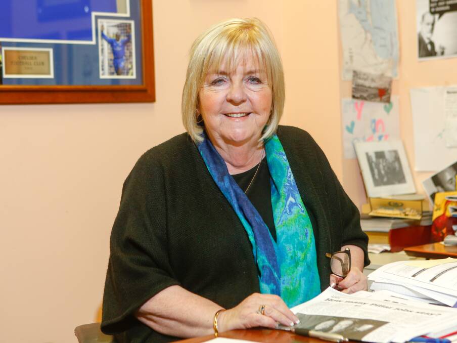Not me: Wollongong MP Noreen Hay scotches rumours she is eyeing off the mayoral job in a merged Wollongong-Shellharbour council. Picture: Adam McLean 