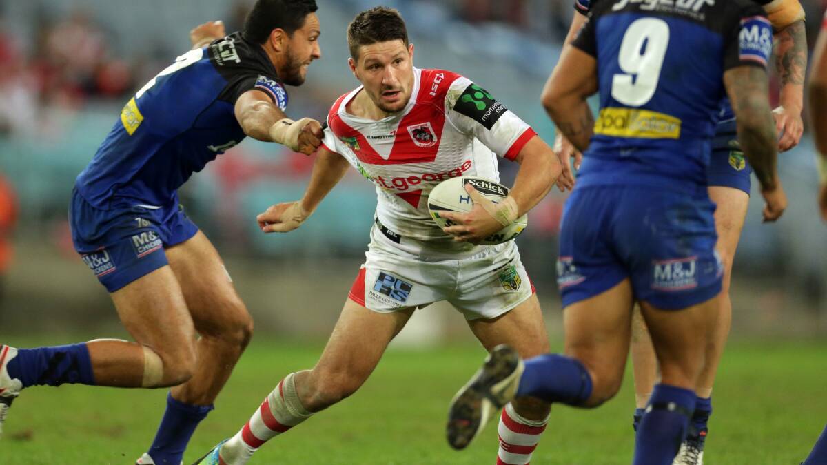 Lessons learnt: Dragons captain Gareth Widdop is confident the Dragons will not repeat the same errors they made last year. Picture: Chris Lane. 
