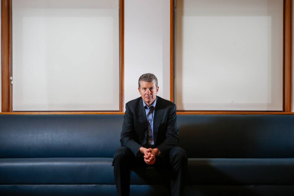 Time's up: BlueScope CEO Paul O'Malley announced his retirement on Monday, as the company recorded a $716 million profit. Picture: Adam McLean