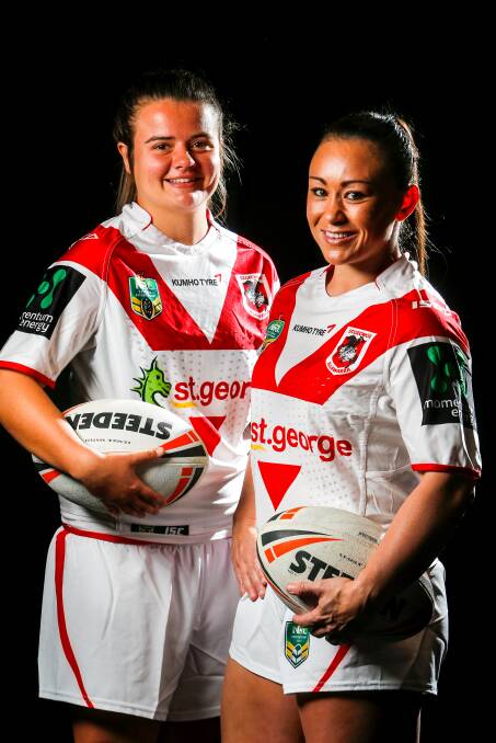 Erin Blackwell and Tammy Fletcher have been named in the CRL train-on squad.