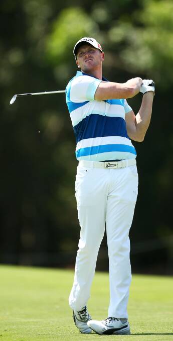 TWO UNDER: Lincoln Tighe made a solid start to the Australian PGA.