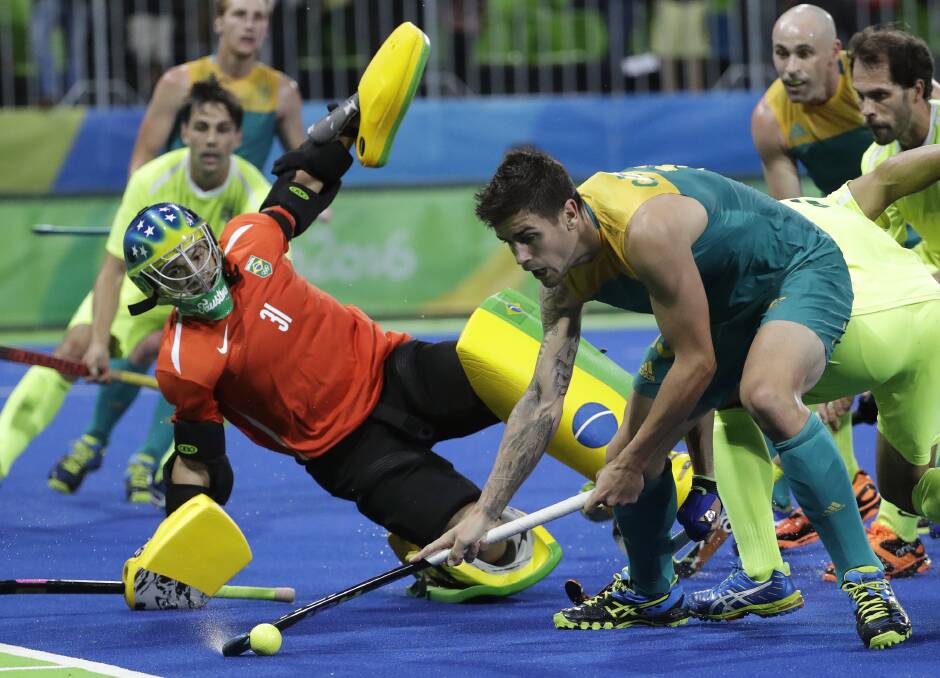Success: Australia's Blake Govers at last year's Olympics. Picture: AP Photo/Hussein Malla