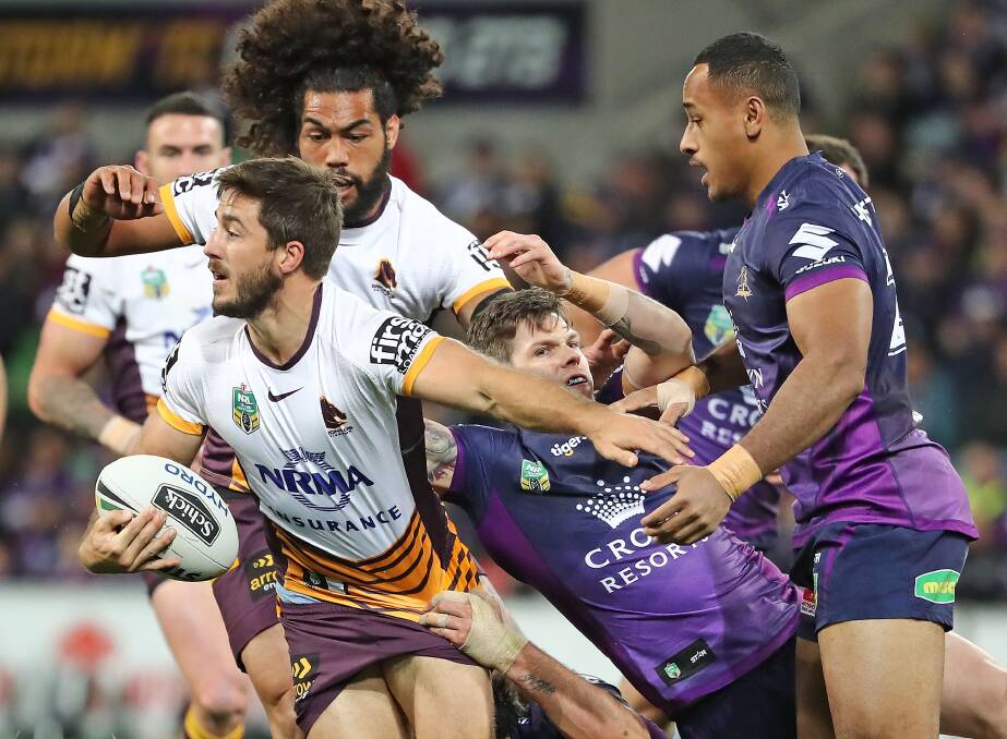 TOP TARGET: Would signing Broncos halfback Ben Hunt be the answer for the Dragons? An offer from the Dragons comes as Gareth Widdop and coach Paul McGregor come off contract this year. Picture: Getty Images