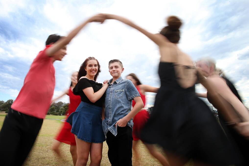 SHOW TIME: Shell Cove siblings Mackenzie and Emerson Garcia will perform at the Carols by Candlelight event on December 9. Picture: Sylvia Liber