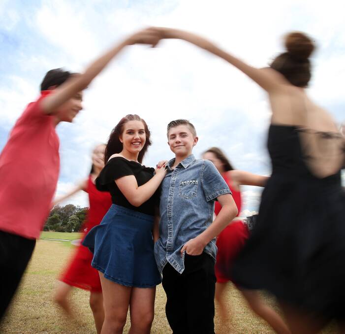 SHOW TIME: Shell Cove siblings Mackenzie and Emerson Garcia will perform at the Carols by Candlelight event on December 9. Picture: Sylvia Liber