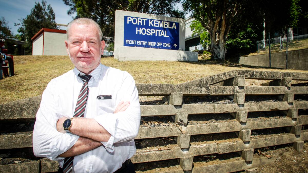 Concerns: Dr Geoffrey Murray, director of rehabilitation services at Port Kembla Hospital, is worried that vulnerable patients will suffer. Picture: Georgia Matts 